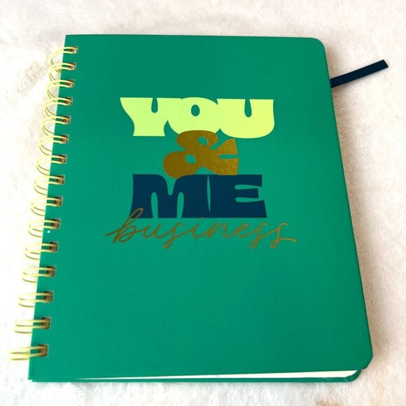 You and Me Business Journal Tabitha Brown Spiral Bound Hardcover NEW Tracking Or - Picture 1 of 2